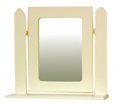 Annagh Ivory Single Square Mirror