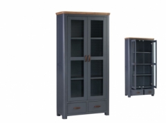 Treviso Midnight Blue Display Cabinet