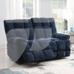 Homestead Blue 2 Seater Sofa