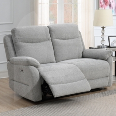 Keegan Light Grey 2 Seater Sofa
