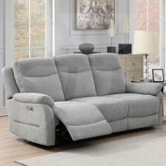 Keegan Light Grey 3 Seater Sofa