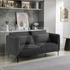 Landon Grey 2 Seater Sofa