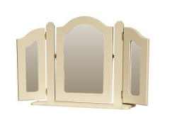 Annagh Ivory Triple Ornate Mirror