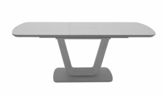 Lazzaro Light Grey 1200 Extending Dining Table