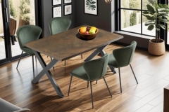 Nate Smoked Oak 1400 Dining Table