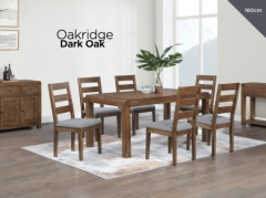 Oakridge 1.6m Dining Set