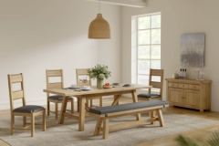 Delaney Refectory Extending Dining Table