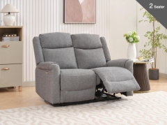 Lexus Grey 2 Seater Sofa