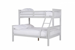 Bronson 3' & 4'6 Grey Bunk Bed