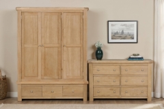 Delaney 3 Door Wardrobe