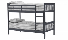 Salix 3' Grey Bunk Beds