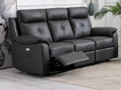 Milano Anthracite 3 Seater Sofa