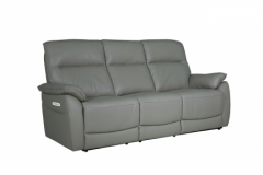 Nerano Steel 3 Seater Static Sofa
