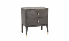 Diletta Ebony Bedside Table