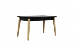 Magda Black 1400 Extending Dining Table