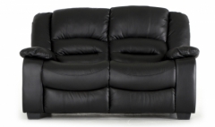 Barletto Black 2 Seater Sofa
