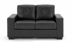 Gemona Black 2 Seater Sofa