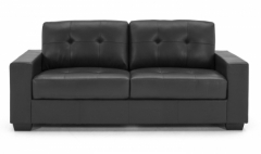 Gemona Black 3 Seater Sofa