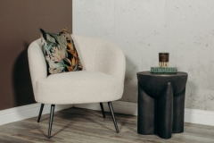 Xia Black Lamp Table