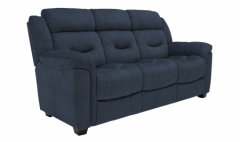 Dudley Blue 3 Seater Sofa
