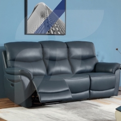 Ricardo Blue Sapphire 3 Seater Sofa