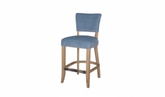 Duke Blue Bar Chair