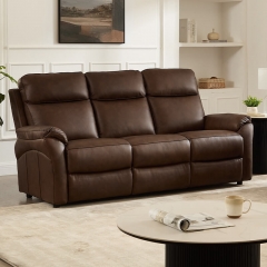 Nardo Brown 3 Seater Sofa