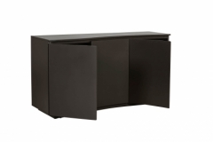 Daiva Charcoal 3 Door Sideboard