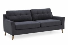 Olten Charcoal 3 Seater Sofa