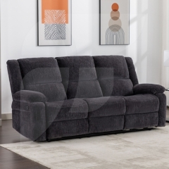 Perth Charcoal 3 Seater Sofa