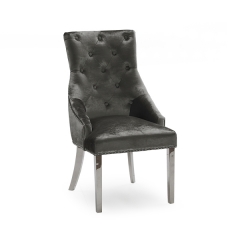 Belvedere Charcoal Chair