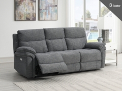 Harrow Dark Grey 3 Seater Sofa