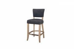 Duke Dark Grey Bar Chair