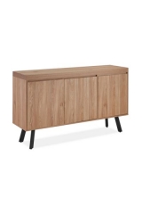 Fredrick Oak 3 Door Sideboard