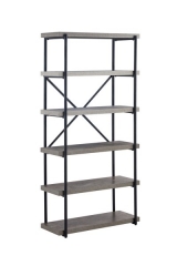 Fredrick Grey Bookcase
