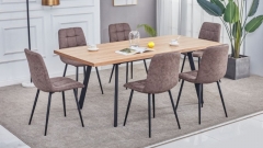 Fredrick Oak Extending Dining Table