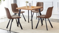 Fredrick Oak Square Dining Table