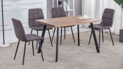 Fredrick Walnut 1.2m Dining Table