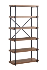 Fredrick Walnut Bookcase