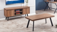 Fredrick Walnut Wide TV Unit