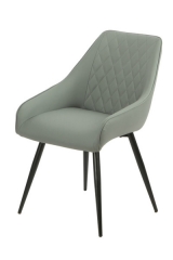 Gabriel Grey Swivel Dining Chair