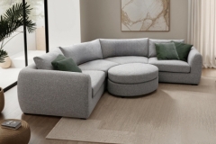 Spencer Grey Corner Sofa