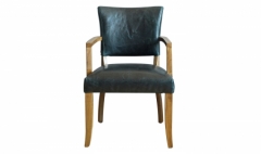 Duke Ink Blue Arm Chair