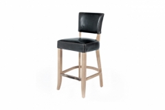 Duke Ink Blue Bar Chair