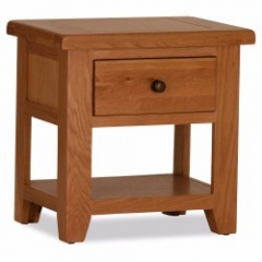 Oscar 1 Drawer Lamp Table