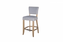 Duke Light Grey Bar Chair