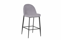 Valent Light Grey Bar Chair