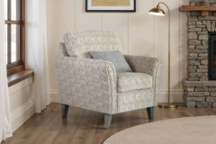 Winnie Mustard Accent Chair