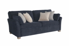 Winnie Navy 3 Seater Sofa