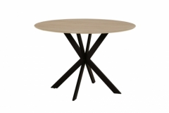 Sadia Oak Round Dining Table